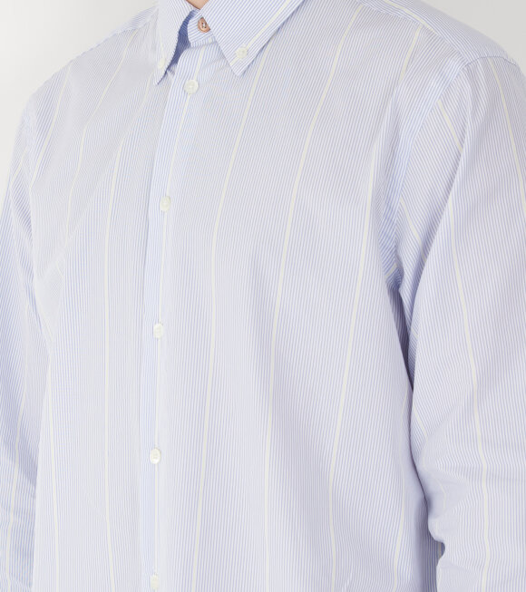 Paul Smith - Casual Fit Striped Shirt Light Blue/White