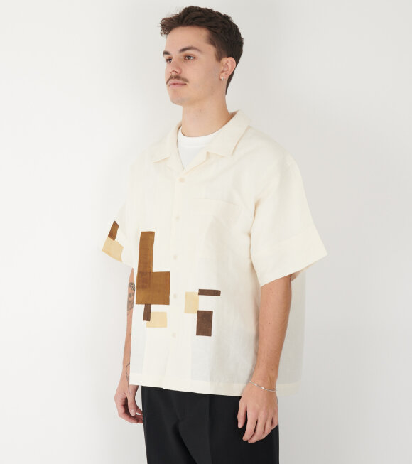 Story mfg. - Greetings Shirt Off-white