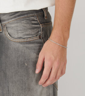 Ada Bracelet Slim Silver