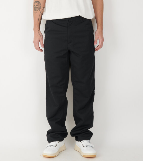 Carhartt WIP - Simple Pant Rinsed Black