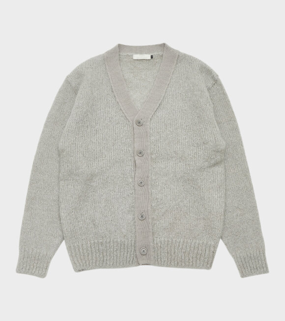 Amomento - Grandpa Cardigan Light Grey