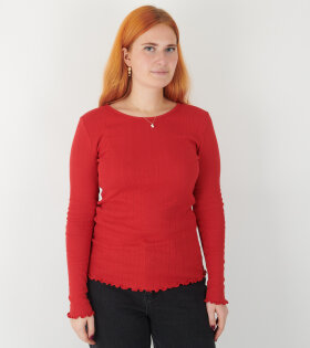 Edie Blouse Aurora Red