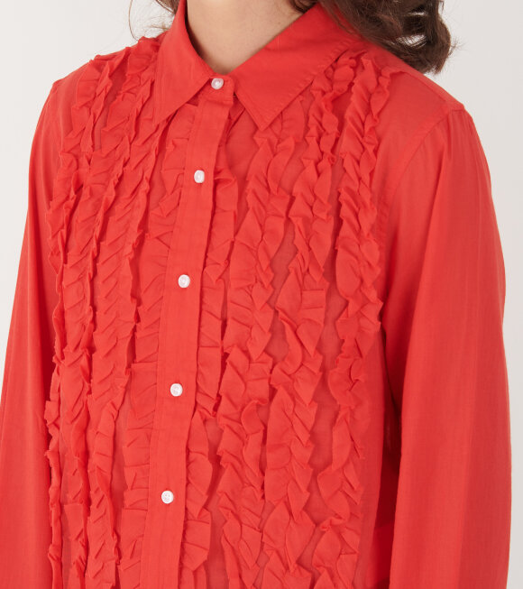 Saks Potts - Auro Shirt Aura Red