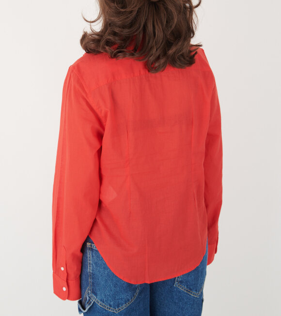 Saks Potts - Auro Shirt Aura Red