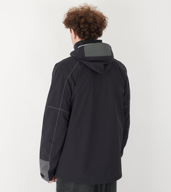 And Wander - Pertex Shield Rain Jacket Black 