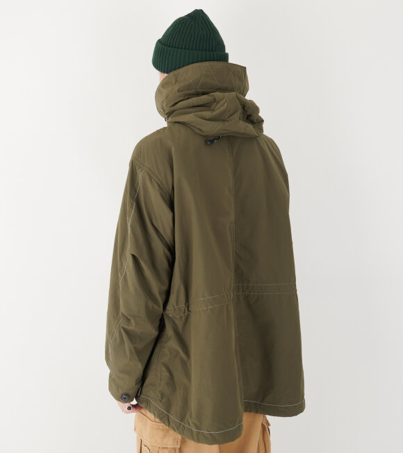 And Wander - Fishtail Octa Coat Army Green