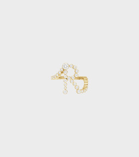 Ensemble R Ring Gold