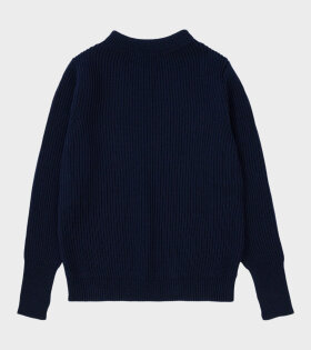 Navy Crewneck Navy Blue