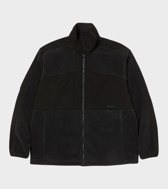 Snow Peak - Double Face Fleece Jacket Black