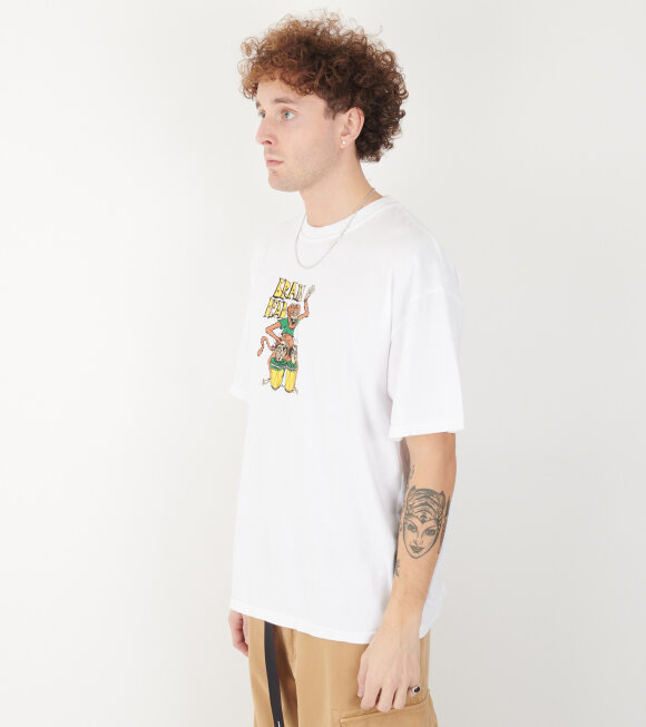 Brain Dead - Bongo Brain T-shirt White