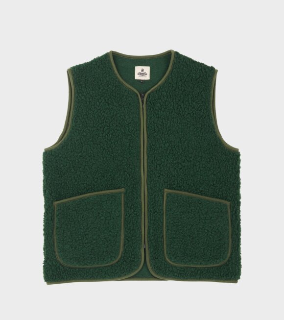 Coldbreaker - Zip Vest Dark Green