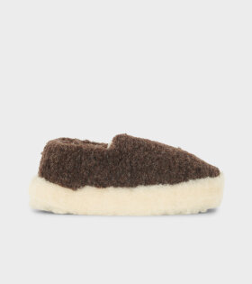 Siberian Slippers Dark Brown