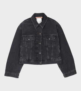 Denim Jacket Washed Black