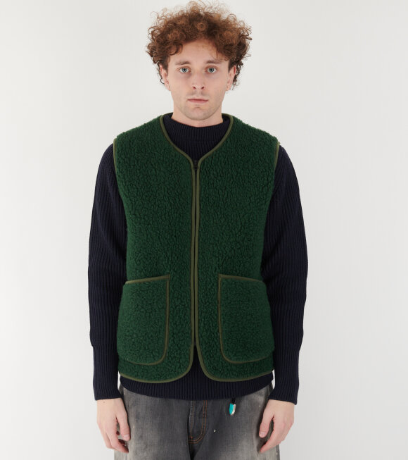 Coldbreaker - Zip Vest Dark Green