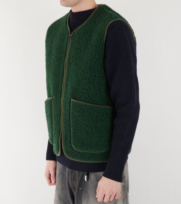 Coldbreaker - Zip Vest Dark Green