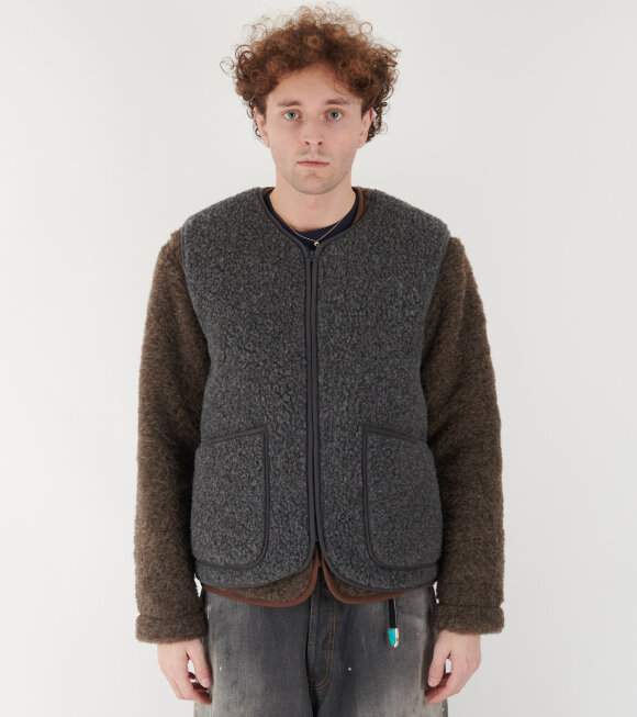 Coldbreaker - Zip Cardigan Mid Brown