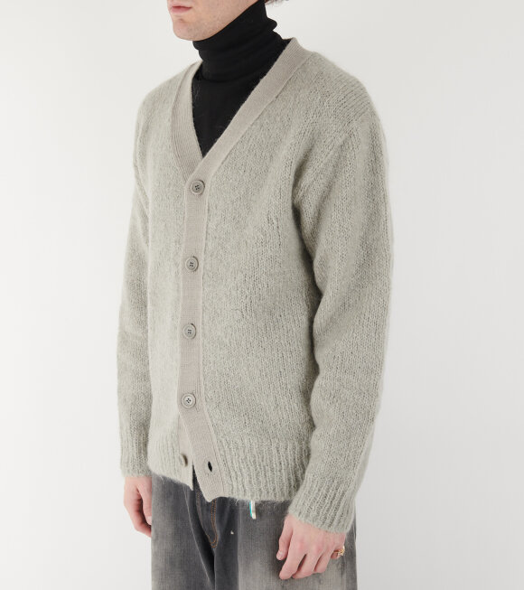 Amomento - Grandpa Cardigan Light Grey