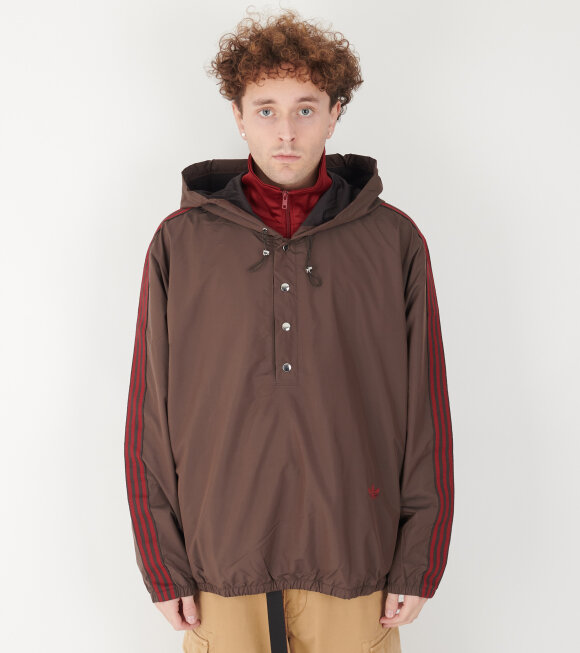 Adidas X Wales Bonner - WB Nylon Anorak Brown