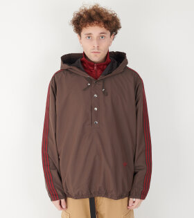 WB Nylon Anorak Brown