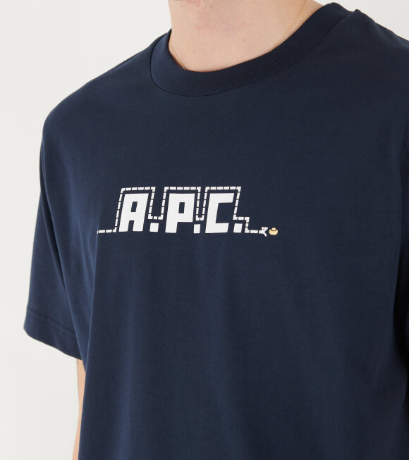 A.P.C - Snake T-shirt Navy