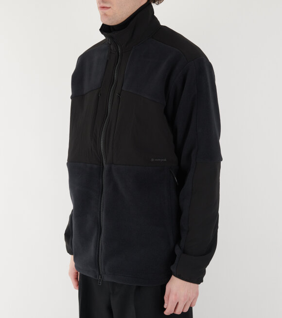 Snow Peak - Double Face Fleece Jacket Black