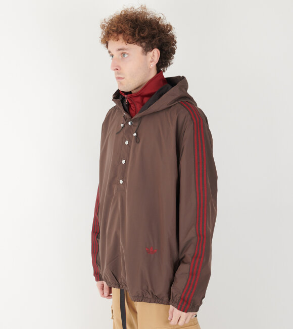 Adidas X Wales Bonner - WB Nylon Anorak Brown