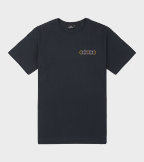 Multi Circles T-shirt Navy