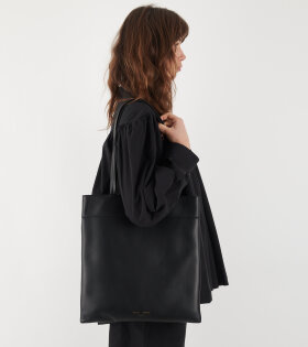 Split Tote Black