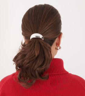 The Thea Hair Tie Silver