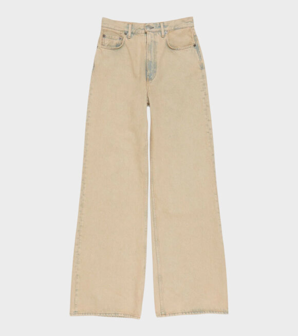 Acne Studios - 2022 Relaxed Fit Jeans Light Sand