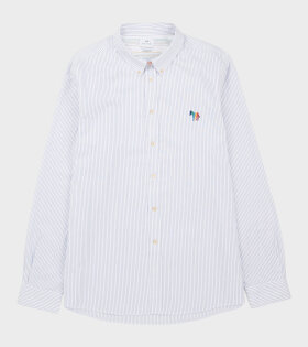 Paul Smith - Multicolor Zebra Shirt White/Blue