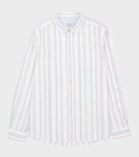 Paul Smith - Multicolor Stripe Shirt Off-white