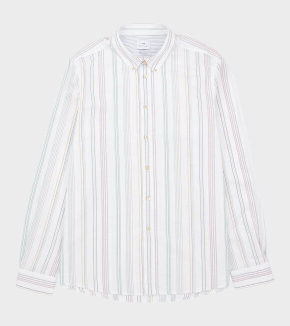 Paul Smith - Multicolor Stripe Shirt Off-white