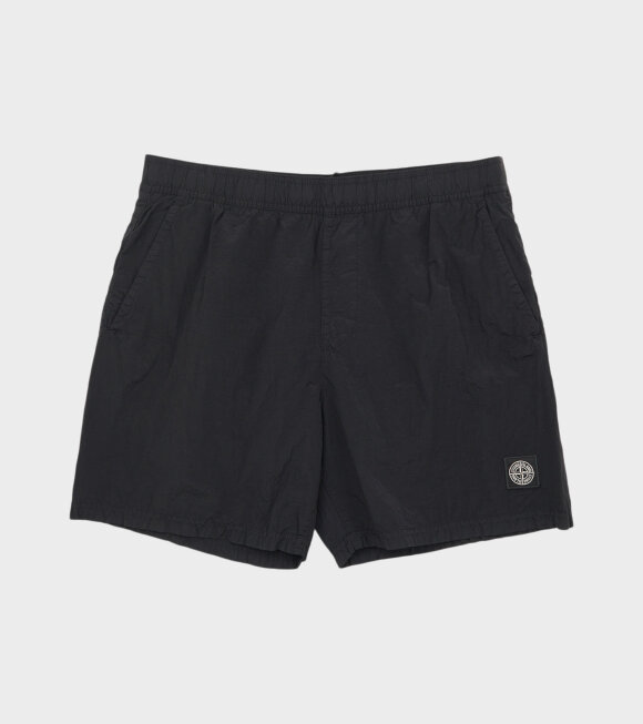 Stone Island - Econyl Nylon Swim Shorts Black