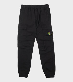 Cotton Cargo Pants Black