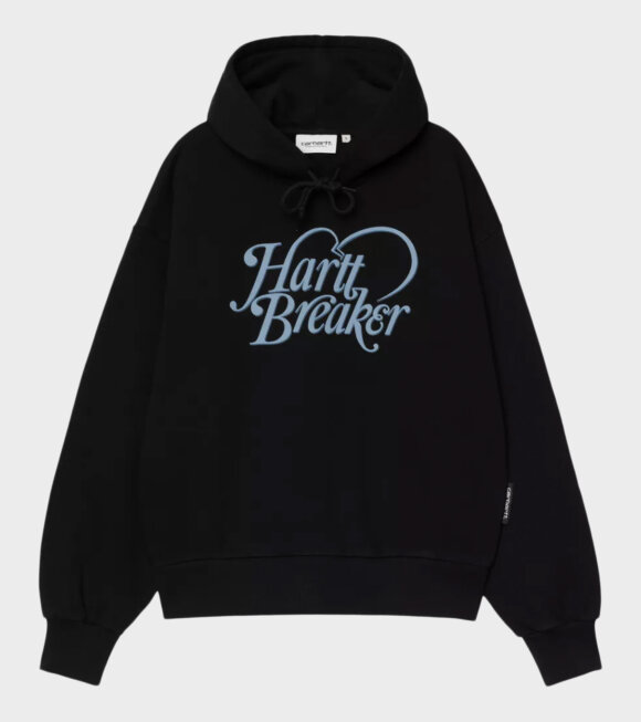 Carhartt WIP - W Hooded Harttbreaker Sweat Black