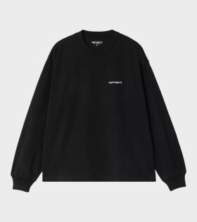 Carhartt WIP - W' L/S Grayson T-shirt Black/White