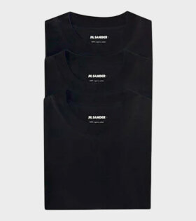 3-Pack T-shirt Set Black