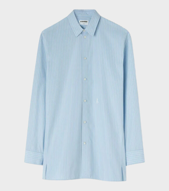 Jil Sander - Thursday Stripes Shirt Transparent Sky