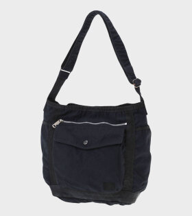 Crag Shoulder Bag L Navy