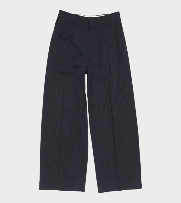 Acne Studios - Pinstripe Trousers Navy