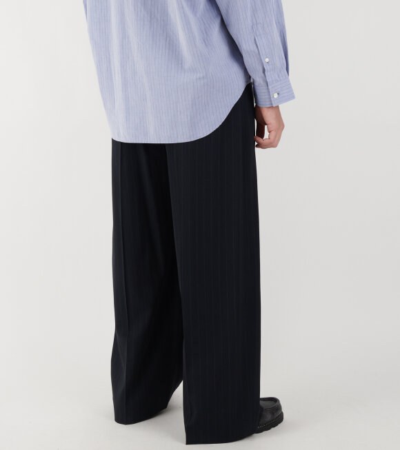 Acne Studios - Pinstripe Trousers Navy