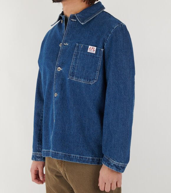 A.P.C - Ralph Denim Jacket Indigo Blue