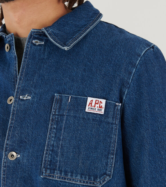 A.P.C - Ralph Denim Jacket Indigo Blue