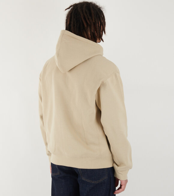 Carhartt WIP - Hooded American Script Jacket Fleur De Sel