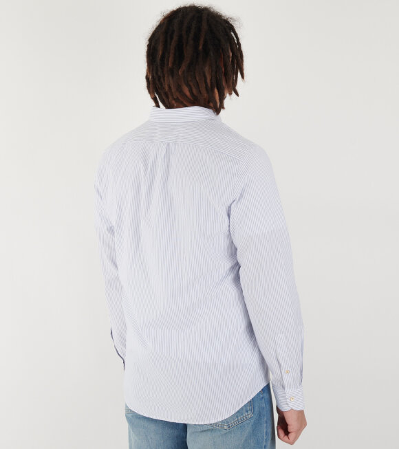 Paul Smith - Zebra Logo Shirt White/Blue