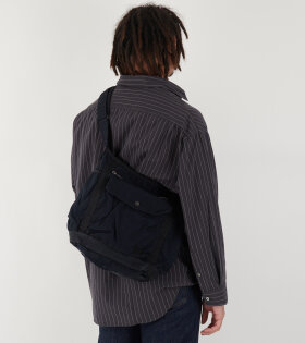 Crag Shoulder Bag L Navy