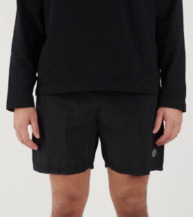 Econyl Nylon Swim Shorts Black