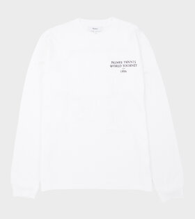 Tourney LS T-shirt White