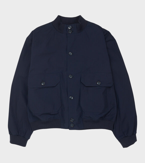 Palmes - Rib Collar Blouson Navy